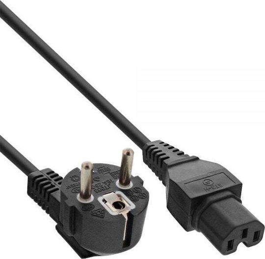 Type F Angle C15 1.8m Black 16810
