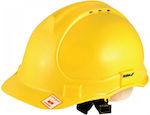 Dedra Construction Site Helmet Yellow BH1090