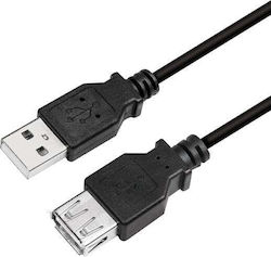 LogiLink CU0012B Cabluri USB USB 2.0 USB-A Masculin Magnetic 5m