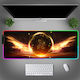 Mouse Pad Gaming XL (600mm) cu Iluminare RGB prin USB Negru