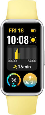 Huawei Band 9 Waterproof with Heart Rate Monitor Lemon Yellow