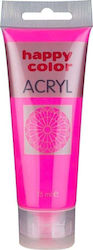 Happy Color Ακρυλικό Χρώμα Fluo Pink