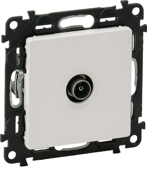 Legrand Valena Life Priză Antenă TV Terminală Albă Culoare 753151