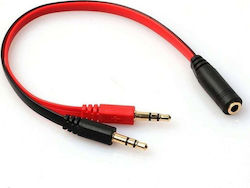 Minijack 3.5 Mm X2 Mini Jack 3.5 0.2 Mm Black Red Asm-2 Minijack 3.5 Mm X2 Mini Jack 3.5 0.2 Mm Black Red Asm-2