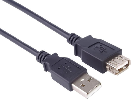 Cablu USB-A USB-A Premiumcord 3 M Negru Kupaa3bk