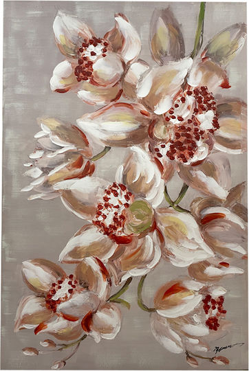Inart Flourish Gemälde auf Leinwand 80x120cm