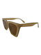 V-store Sonnenbrillen mit Braun Rahmen und Braun Linse 3754BEIGE