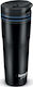 Lamart Ποτήρι Θερμός Ανοξείδωτο / Πλαστικό 360ml Black/Blue