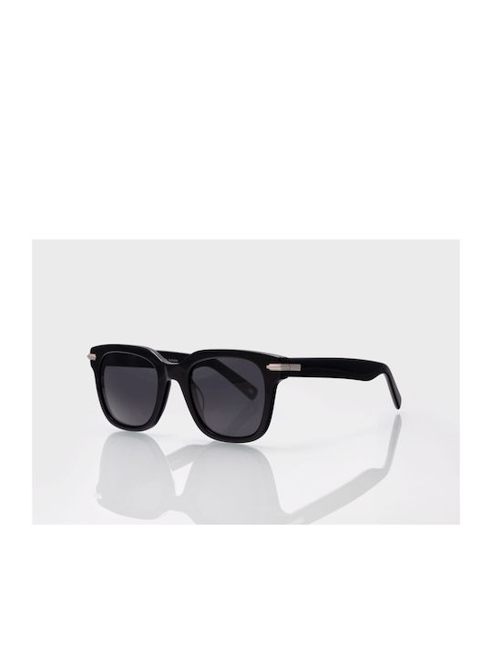 Dilos Sonnenbrillen mit Schwarz Rahmen und Schwarz Polarisiert Linse DilosAcetate184