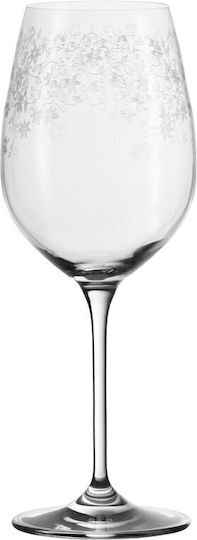 Leonardo Set de pahare pentru Vin Alb din Sticlă în Culoarea Alb 410ml 6buc