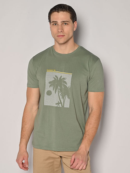Brokers Jeans Men's Short Sleeve T-shirt Green