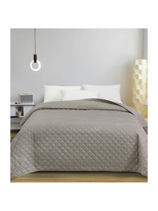 Melinen Tosca Coverlet Queen Size Microfiber Grey 220x240cm