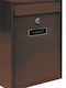 Vorel Cutie Poștală pentru Exterior Inox în Culoarea Gri 36x26x8cm
