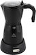 Kamille Electric Stovetop Espresso Pot 6 Cups Brown
