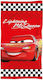 Join Beds Kids Beach Towel Red Disney Cars 140x70cm