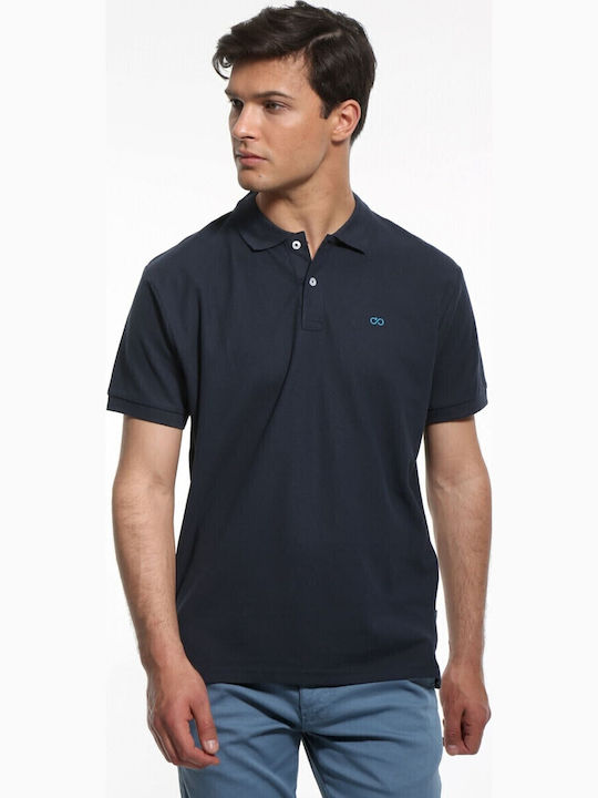 Double Polo Tricou Blue