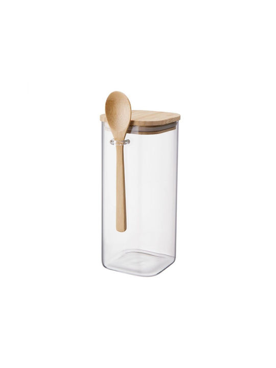 Butlers Butlers Lebensmittelgläser & Behälter Vase für Kaffee / Tee mit luftdichtem Deckel Glas Transparent 1800ml 1 Stück