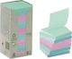 Post-it 3m Ecological Post-it Z-notes Nature Pastel 76x76mm 16x100 Cards