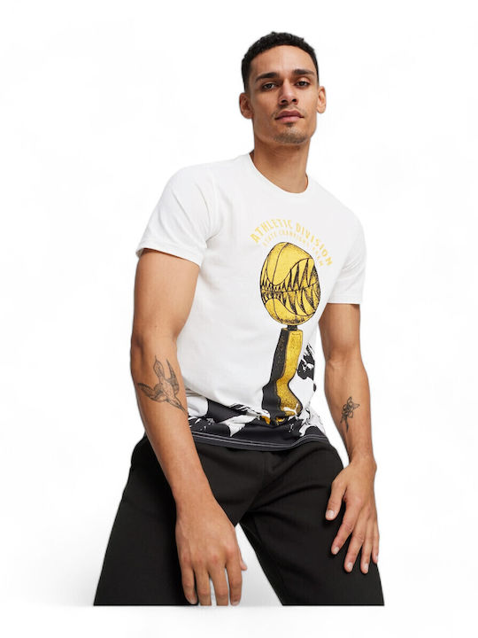 PUMA Kurzarm T-Shirt Weiß