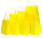 Globan Yellow Twisted Handle Bags 32x12x41