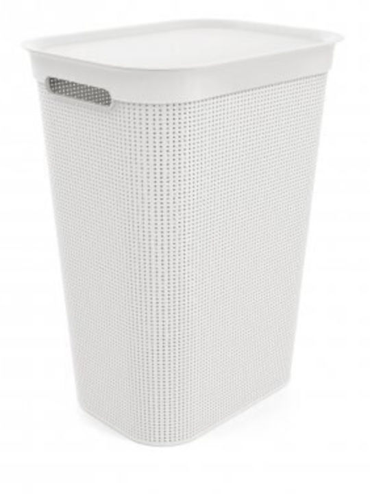 Rotho Babydesign Laundry Basket Plastic 43.1x34x52.9cm White