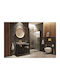 Deante Countertop Sink Porcelain 60x40x10cm Gray