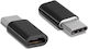 Θηλυκό Μετατροπέας USB-C / micro USB male σε USB-C / micro USB female 1τμχ