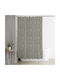 Viopros Shower Curtain 180x180cm Grey