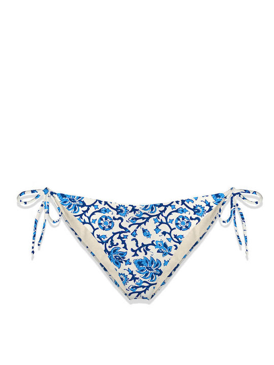 MC2 Bikini Zeichenfolge Blau