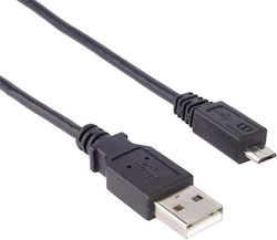 PremiumCord 296010320963 Reguläres USB 2.0 zu micro USB 2m Schwarzes