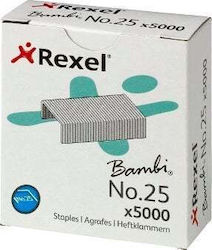 Rexel Staples Rexel Pack No.25 Bambi Staples