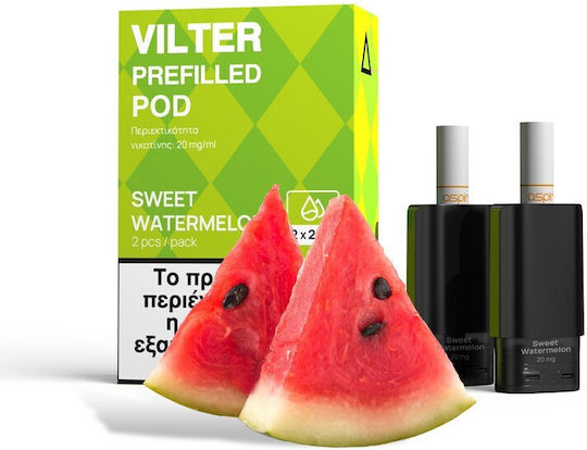 Aspire Ready-to-use E-Liquid Watermelon with Sweet / Fruity Flavor 20mg 10ml 2pcs