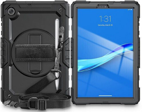 Solid360 Flip Cover Μαύρη (Lenovo Tab M10 Plus 10.3" (TB-X606))
