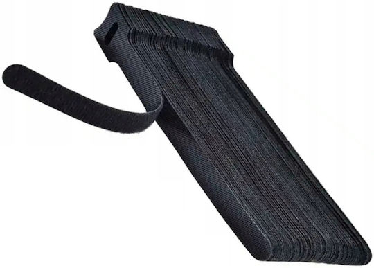 Cable Ties Plastic 12mm x 150mm in Black Colour (100 pcs)