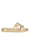 Mexx Frauen Flip Flops in Gold Farbe