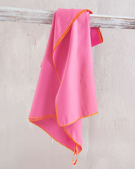 Rythmos Urban Πετσέτα Microfiber Σώματος 200gr/m² Φούξια 160x90εκ.