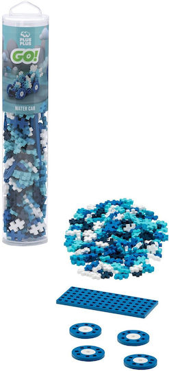 Plus Plus Building Blocks Cars Water for 4+ Years 200 Pieces