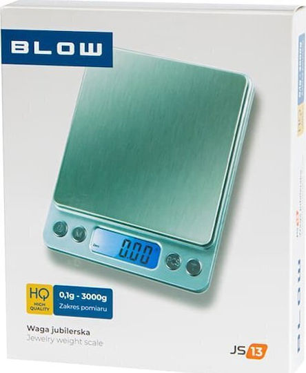 Blow Digitale Küchenwaage bis 3kg Grau