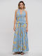 Ble Resort Collection Maxi Rochie cu Volane GALLERY