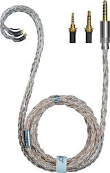 Fiio Fiio Lc-re Pro 2022 Mmcx Headphone Cable Interchangeable Plugs Gold-silver-copper