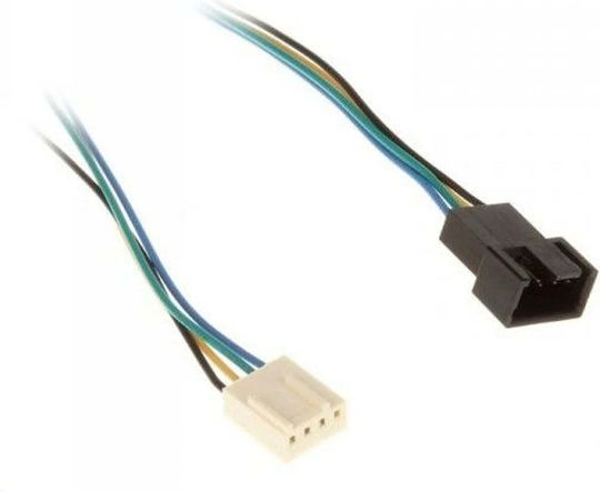 InLine 4-пинов pwm - 4-пинов pwm Кабел 0.3м Многоцветен (33328A)