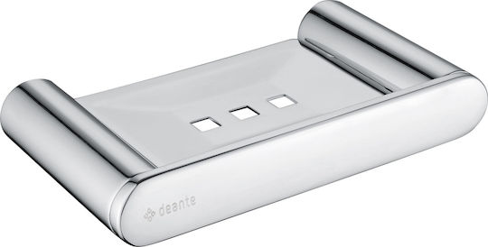 Deante Wall Mounted Bathroom Shelf Metallic Silver