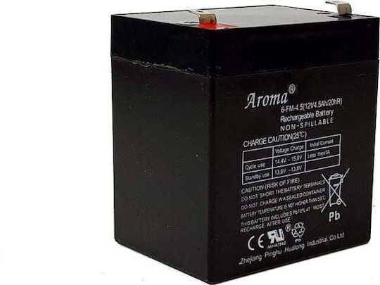 Lean Cars Μπαταρία UPS με Χωρητικότητα 5Ah και Τάση 12V 5534 1τμχ