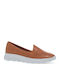 Γυναικεία Slip-On Δερμάτινα Ταμπά