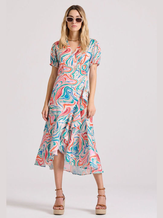 Funky Buddha Midi Dress Wrap