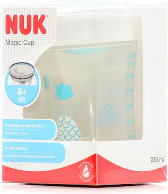 Nuk Baby & Toddler Cups Magic Cup made of Plastic White 1pcs 230ml for 8m+m+