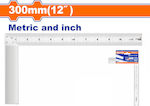 Wadfow Aluminum Angle Ruler 30cm