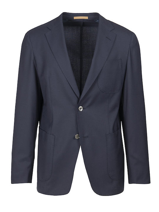 Hugo Boss Men's Summer Suit Jacket Camel, Dark Blue