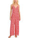Ladies Woven Jumpsuit Женска Цялостна Форма Red