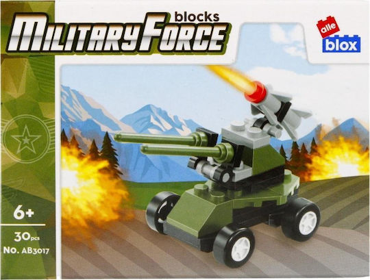 Alleblox Военни Конструктори За Възраст 6+ 30 Бройки